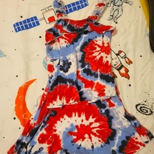 Girls tie dye outfit 5/6